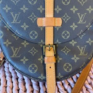 Louis Vuitton leather crossbody bag